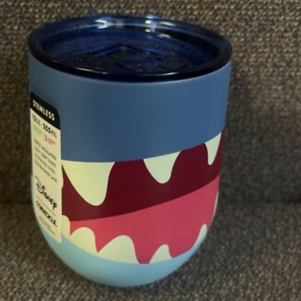 Stitch Stainless Steel Stemless Tumbler, Corkcicle/Disney100 - Picture 6 of 11
